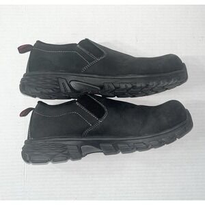 Avenger Work Shoe Men's 9 Black Waterproof Slip/Oil Resist‎ Composite Toe